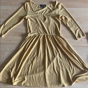 yellow forever 21 dress